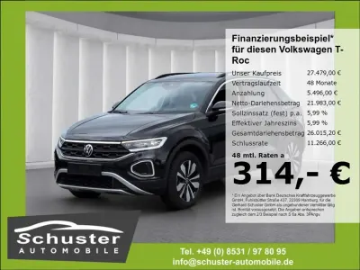 Gebraucht VW T-Roc Goal 150 PS (110 kW) 2025 Schwarz SUV