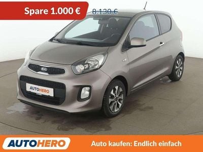 Gebraucht Kia Picanto DREAM-TEAM Edition 84 PS (61 kW) 2016 Grau Kleinwagen