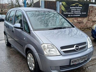 Grau Gebraucht 2004 Opel Meriva Enjoy Van / Kleinbus | 3.499 € (Etwas zu teuer)