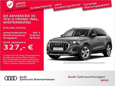Gebraucht Audi Q3 Advanced Plus 150 PS (110 kW) 2025 Chronosgrau metallic SUV