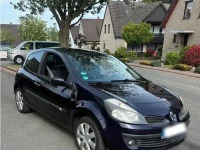 Brugt Renault Clio III Expression 75 HK (55 kW) 2007 Lilla Sedan