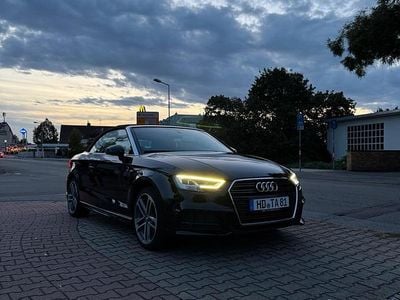 Schwarz Gebraucht 2016 Audi A3 Cabriolet S-Line Cabrio | 17.790 € (Etwas zu teuer)