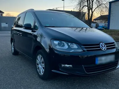 Gebraucht VW Sharan 150 PS (110 kW) 2013 Schwarz Van / Kleinbus