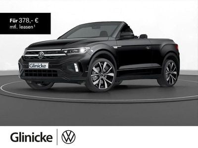 Gebraucht VW T-Roc Cabriolet R-line 150 PS (110 kW) 2023 Deep black perleffekt Cabrio