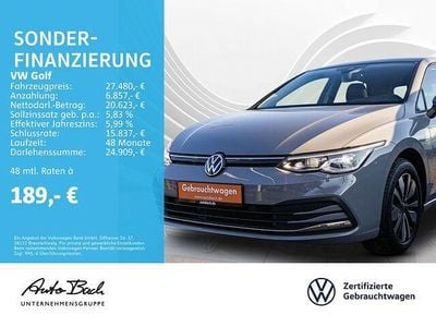 Gebraucht VW Golf VIII Move 131 PS (96 kW) 2023 Grau