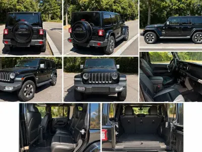Gebraucht Jeep Wrangler Overland 272 PS (200 kW) 2021 Schwarz SUV