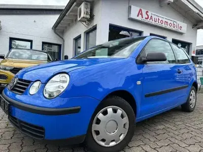 Gebraucht VW Polo Trendline 75 PS (55 kW) 2002 Blau Kleinwagen
