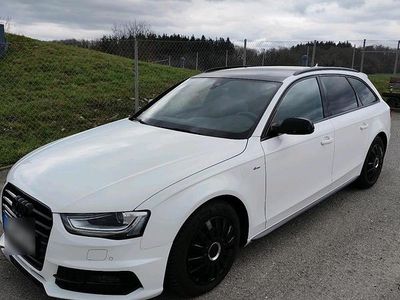 Gebraucht Audi A4 S-Line 190 PS (139 kW) 2015 Weiß Kombi