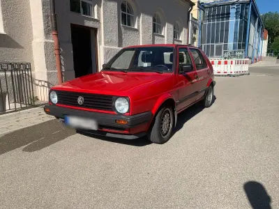 Gebraucht VW Golf II 70 PS (51 kW) 1991 Rot Kleinwagen
