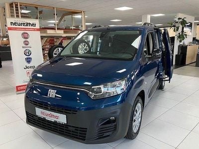 Gebraucht Fiat e-Doblò Launch Edition 100 kW (136 PS) 2023 Blau Van / Kleinbus