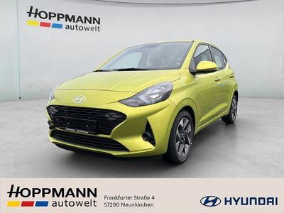 Nuova Hyundai i10 Trend 63 CV (46 kW) 2025 Giallo Utilitaria