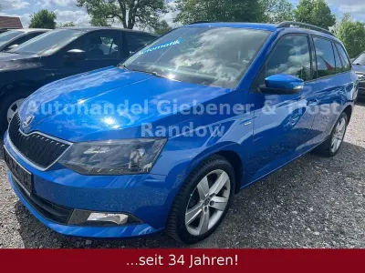 Gebraucht Skoda Fabia Ambition 110 PS (80 kW) 2017 Blau Kombi