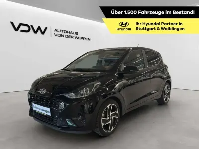 Gebraucht Hyundai i10 Edition 30+ 67 PS (49 kW) 2022 Phantom black (schwarz) Kleinwagen