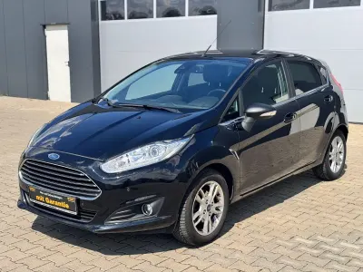 Gebraucht Ford Fiesta Titanium 101 PS (74 kW) 2017 Schwarz Kleinwagen