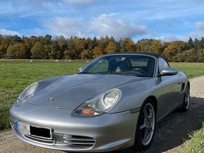 Second-hand Porsche Boxster S 266 CP (195 kW) 2004 Argintiu Cabrio