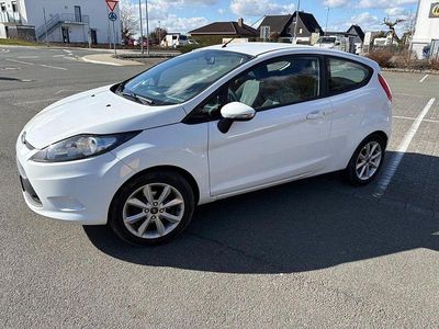 Gebraucht Ford Fiesta Trend 60 PS (44 kW) 2009 Weiß Kleinwagen