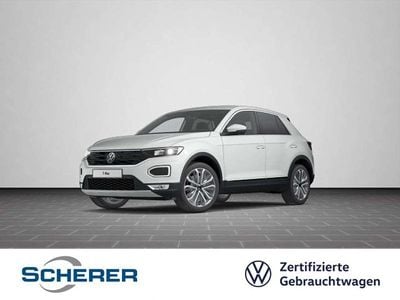 Gebraucht VW T-Roc Sportline 150 PS (110 kW) 2022 Pure white (metallic) SUV