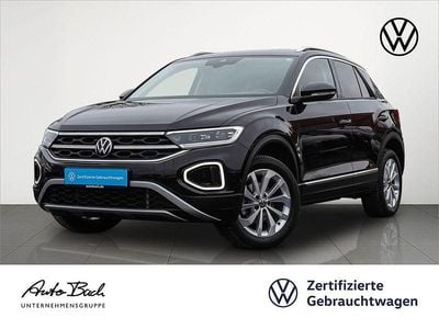 Gebraucht VW T-Roc Style 150 PS (110 kW) 2022 Schwarz SUV