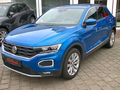 Usata VW T-Roc Sportline 180 CV (132 kW) 2019 Blu SUV