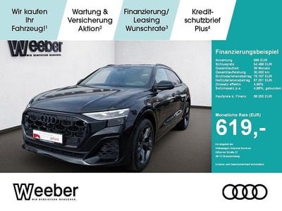 Gebraucht Audi Q8 S-Line 340 PS (250 kW) 2025 Mythosschwarz (metallic) SUV