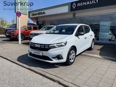 Neu Dacia Sandero Essentiel 91 PS (66 kW) 2025 Weiß Kleinwagen