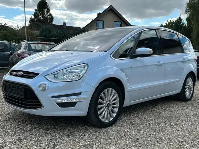 Gebraucht Ford S-MAX Titanium 163 PS (119 kW) 2013 Weiß Van / Kleinbus