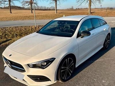 Gebraucht Mercedes CLA200 AMG 163 PS (119 kW) 2020 Weiß Kombi