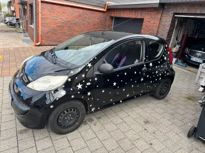 Gebraucht Peugeot 107 68 PS (50 kW) 2006 Schwarz Kleinwagen
