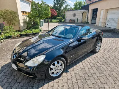 Gebraucht Mercedes SLK200 163 PS (119 kW) 2005 Schwarz Cabrio