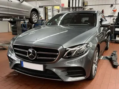 Brugt Mercedes E400 AMG line 340 HK (250 kW) 2019 Grå Stationcar