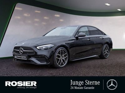 Gebraucht Mercedes C300 AMG 265 PS (194 kW) 2023 Schwarz / obsidianschwarz (metallic) Limousine