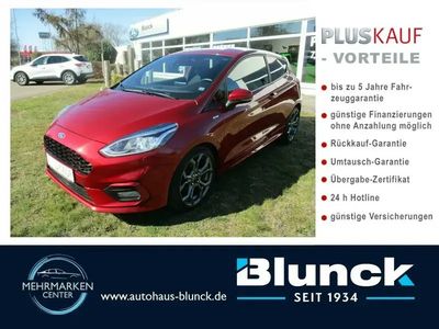 Gebraucht Ford Fiesta ST-Line 101 PS (74 kW) 2017 Rubyrotmetallic Kleinwagen