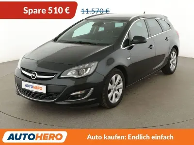 Brugt Opel Astra Exklusiv 170 HK (125 kW) 2015 Sort Stationcar