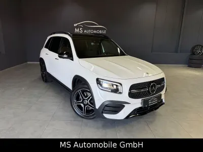 Brugt Mercedes GLB250 AMG line 224 HK (164 kW) 2020 Hvid SUV