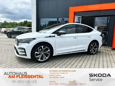 Gebraucht Skoda Enyaq iV Suite 219 kW (299 PS) 2023 Weiss SUV