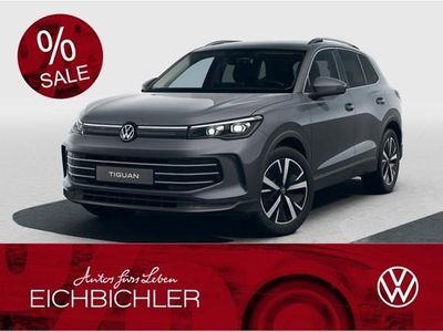 Grau (delfingrau metallic) Neu 2025 VW Tiguan Elegance SUV | 43.514 € (Superpreis)