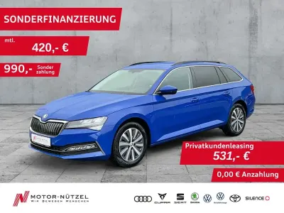 Gebraucht Skoda Superb Ambition 218 PS (160 kW) 2023 Blau Kombi