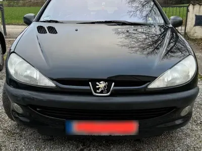 Gebraucht Peugeot 206 2003 Schwarz Kleinwagen