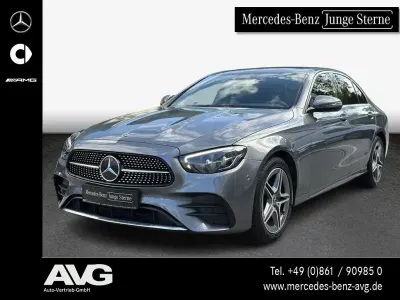 Gebraucht Mercedes E220 AMG 194 PS (142 kW) 2021 Selenitgrau Limousine