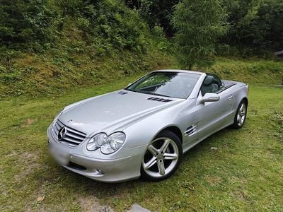 Gebraucht Mercedes SL500 306 PS (225 kW) 2002 Silber Cabrio