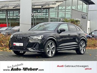 Schwarz Gebraucht 2024 Audi Q3 Sportback S-Line SUV | 48.480 € (Teuer)