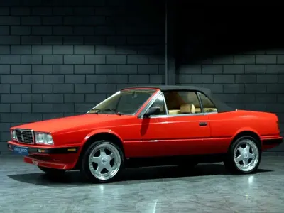 Gebraucht Maserati Biturbo 188 PS (138 kW) 1988 Rot Cabrio