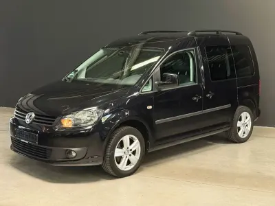 Gebraucht VW Caddy Trendline 109 PS (80 kW) 2012 Schwarz Van / Kleinbus