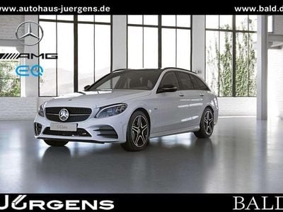 Gebraucht Mercedes C300e AMG 211 PS (155 kW) 2021 Weiss unilack polarweiß Kombi