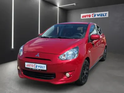 Gebraucht Mitsubishi Space Star Diamant Edition 80 PS (58 kW) 2015 Rot Kleinwagen