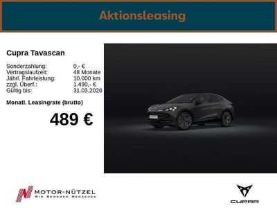 Neu Cupra Tavascan VZ 250 kW (340 PS) 2026 SUV