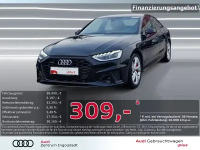 Gebraucht Audi A4 S-Line 204 PS (150 kW) 2024 Mythosschwarz metallic Limousine