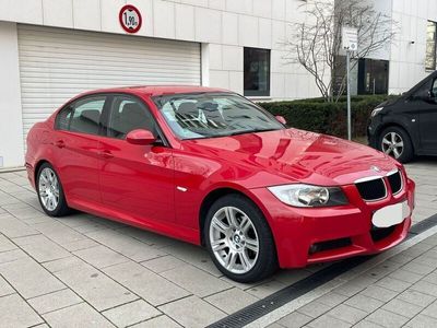 gebraucht BMW 318 i M-Paket Limousine Imola-Rot 196Tkm Original