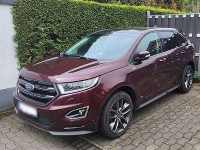 Begagnad Ford Edge ST-Line 209 HK (153 kW) 2018 Röd SUV