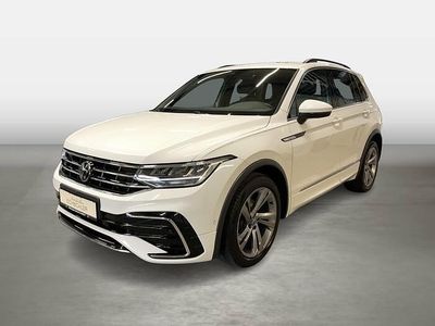 Pure white Gebraucht 2023 VW Tiguan R-line SUV | 37.590 € (Fairer Preis)